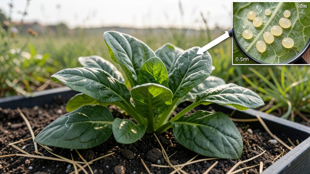 Spinach Leafminer Eggs: Yellow Eggs Spotted? Eliminate Them in 3 Days