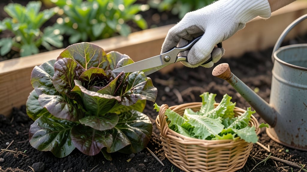 How to Harvest Leaf Lettuce So It Keeps Growing: Cut-and-Come-Again Method for Nonstop Greens