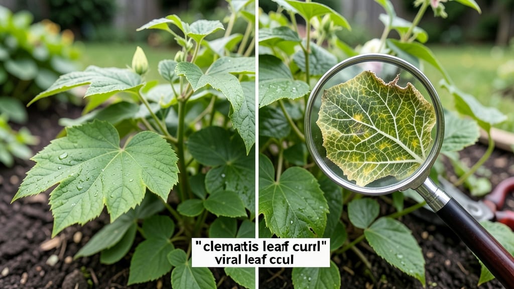 Clematis Leaf Curl: Botanical Fix for Twisted, Yellowing Foliage