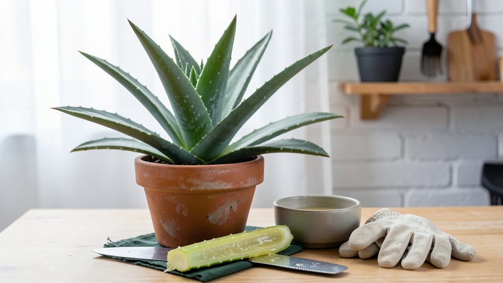 Aloe Leaf Preserve Recipe: Long-Lasting Gel with No Refridgeration Needed