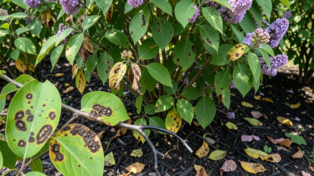 Lilac Leaf Blight: Fungal Spot Treatment for Healthy Shrubs