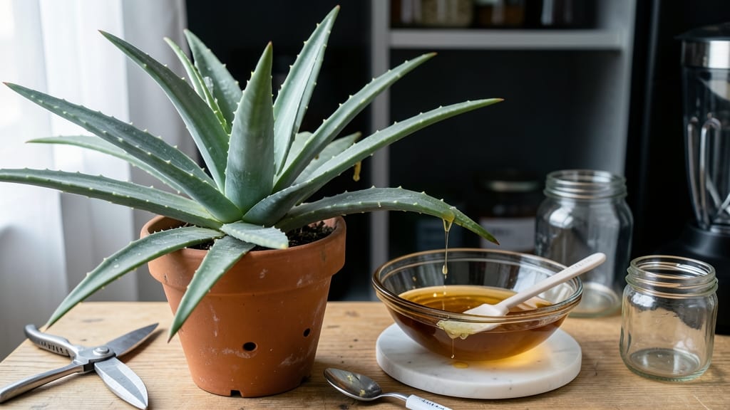 How to Preserve Aloe Vera Leaf: Gel Extraction Without Waste