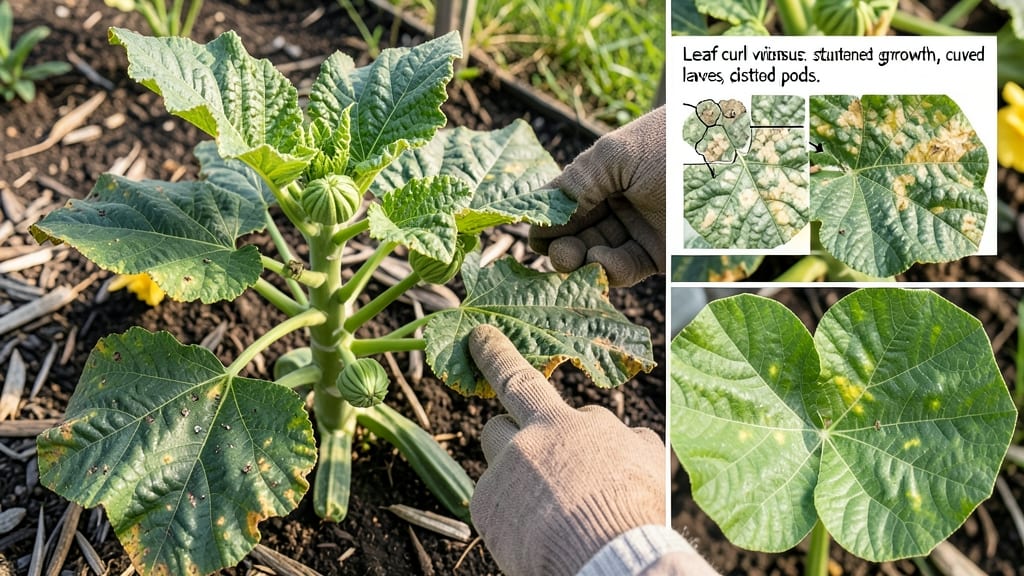 Leaf Curl of Okra: Identify and Stop This Fungal Blight Fast