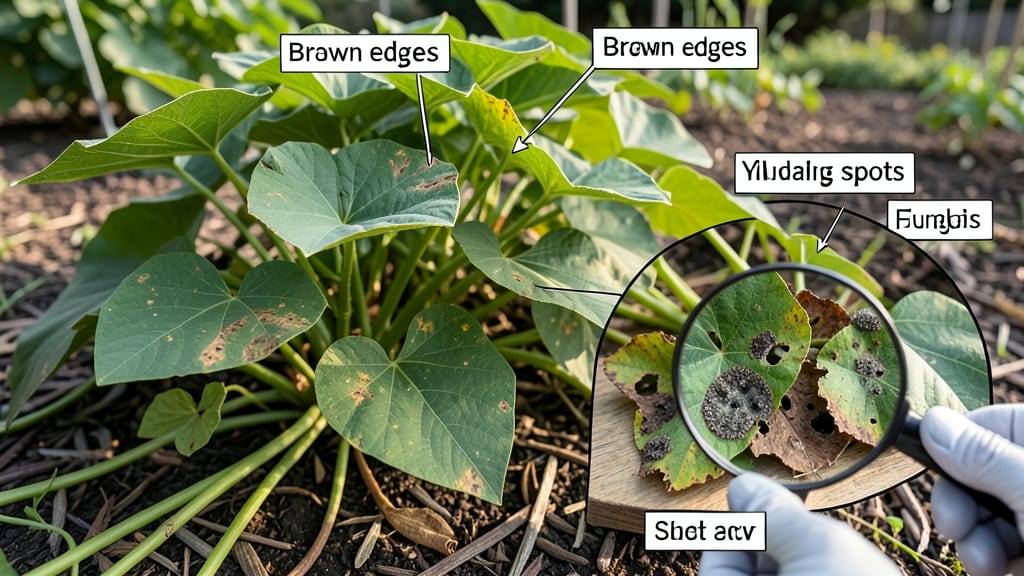 Sweet Potato Leaf Problems: Diagnosing and Fixing Common Issues Fast